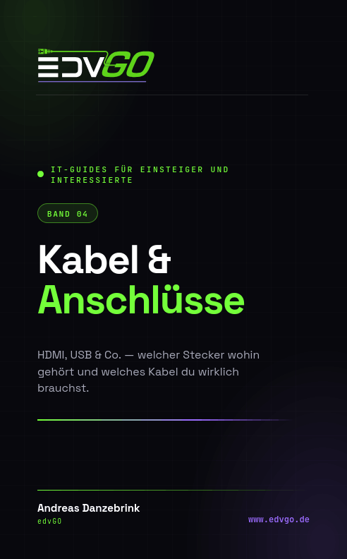 Cover Band 04: Kabel & Anschlüsse – HDMI, USB & Co.