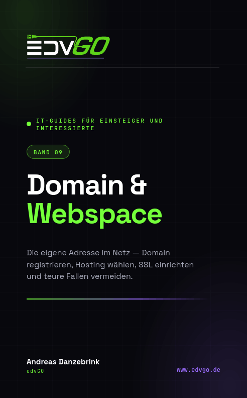 Cover Band 09: Domain & Webspace